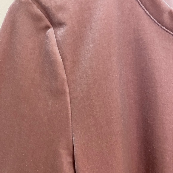 Gap Pink Velvet Long sleeve Shirt - Picture 2 of 3